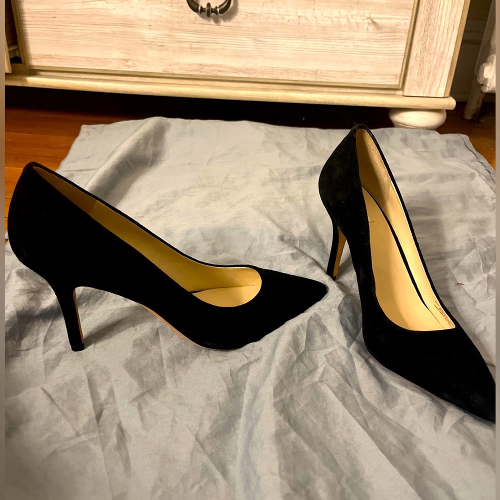 Worn once! Cole Haan Suede Pumps!
